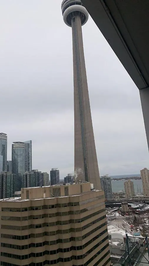 Apartment Executive 2 Beds With Lakeview Cn Tower Rogers Centre Toronto Island Entertainment District Canada